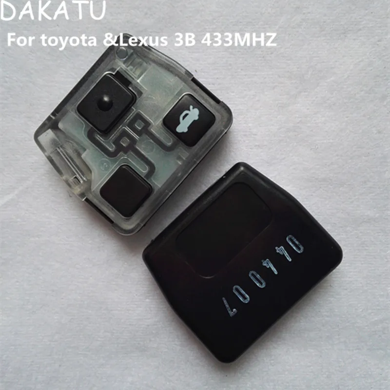 

DAKATU Electronic Board For Toyota Lexus remote key ASK 3 buttons 433MHZ FCC ID50171