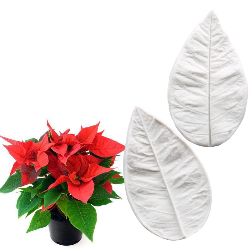 Коричневый сахарный торт плесень один лист красный тиснение высечки силиконовая