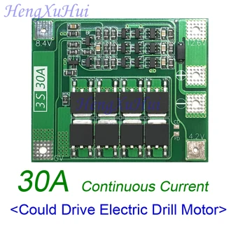

3S30A Li-ion Battery PCB Protective Board 12.6V 3S Balance Function Optional