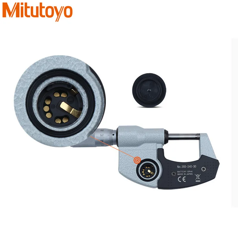 Цифровой микрометр Mitutoyo 0 25 мм/0 001 мм IP65 метрическая система 293 240 винтовой датчик