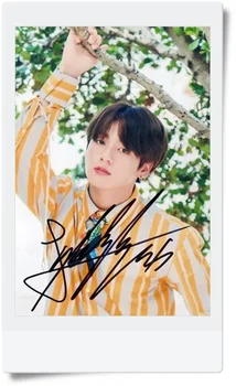 

signed Bangtan Boys Jeon Jung Kook autographed photo 6 inches SUMMER free shipping K-POP 092017