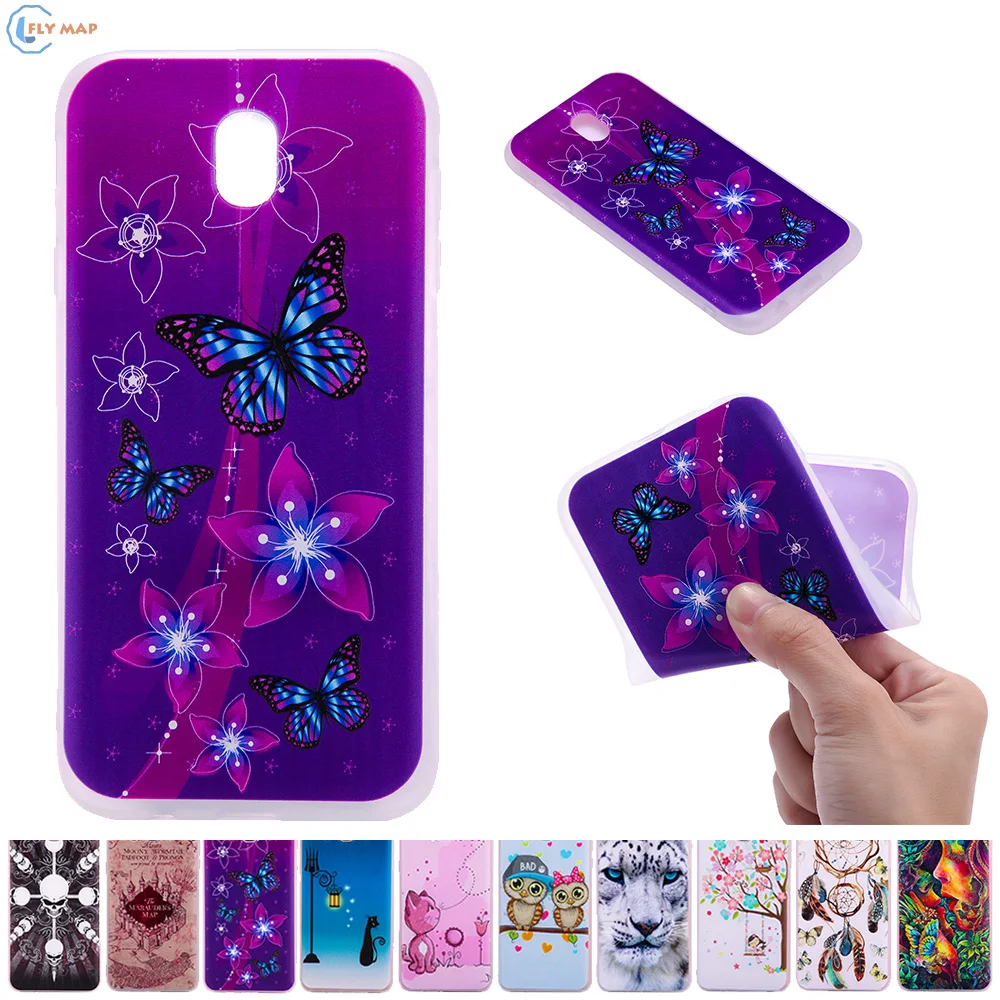 3D Relief Case for Samsung Galaxy J7 2017 J730 TPU Phone Cover J 7 J730FM SM-J730G SM-J730F SM-J730FM SM-J730GM/DS Bag |