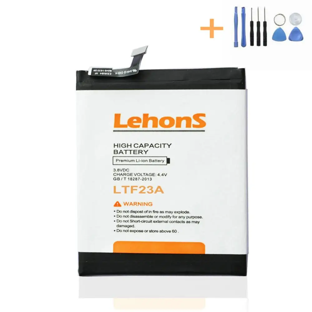 

LehonS 1x High Capacity LTF23A Batteries For Letv LeEco Pro3 X720 X728 X722 Replacement Mobile Phone Battery