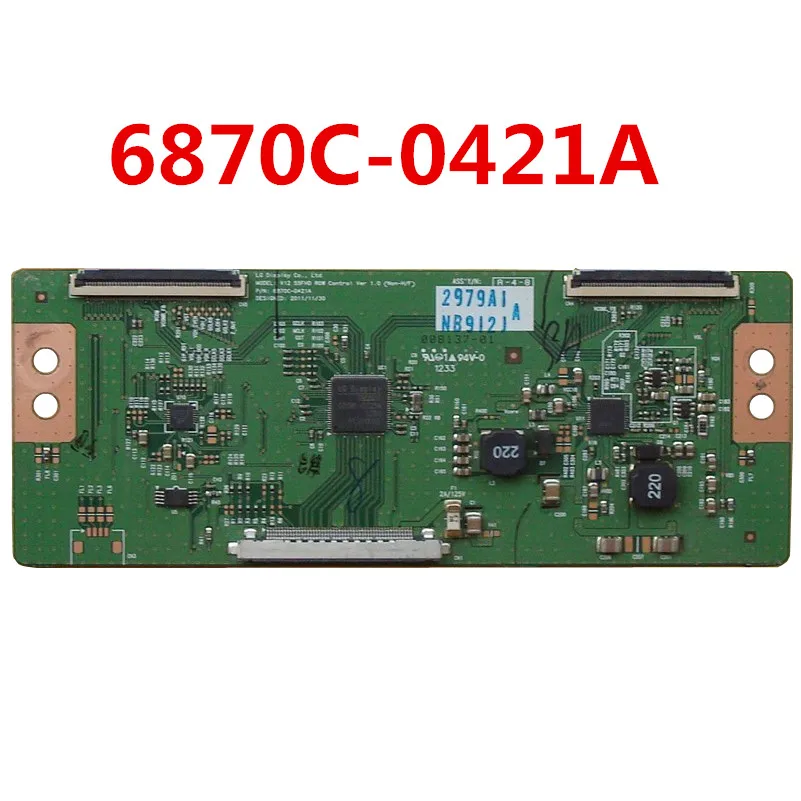 Оригинальная логическая плата wysylka 100% тест на LG 6870C-0421A V12 55FHD WIERSZ Contol Ver 1 0 |