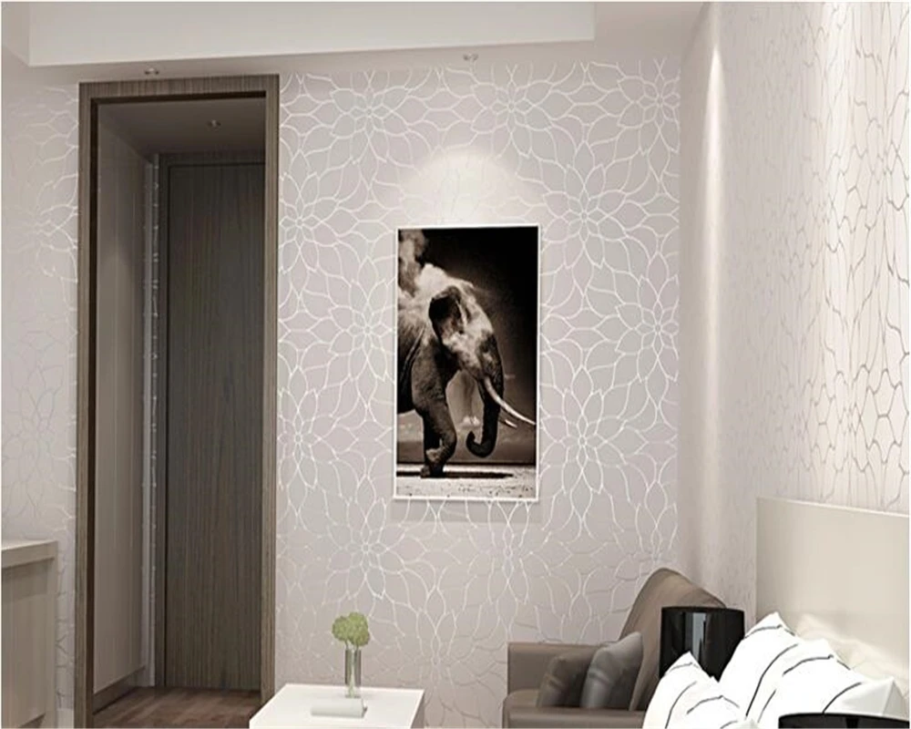 beibehang High end wallpaper modern minimalist non woven wallpaper