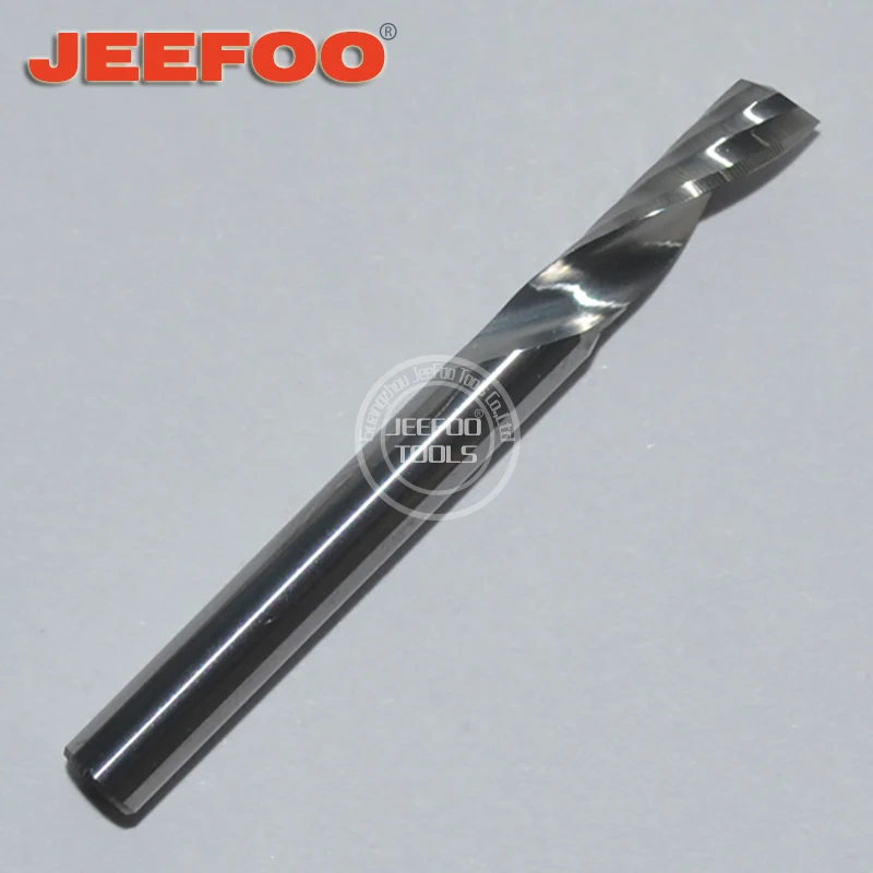 

One Flute Wood Millinging Cutter/ Hot Sale Solid Carbide Cnc Router Spiral Bits For MDF Cutting Machinery Tools