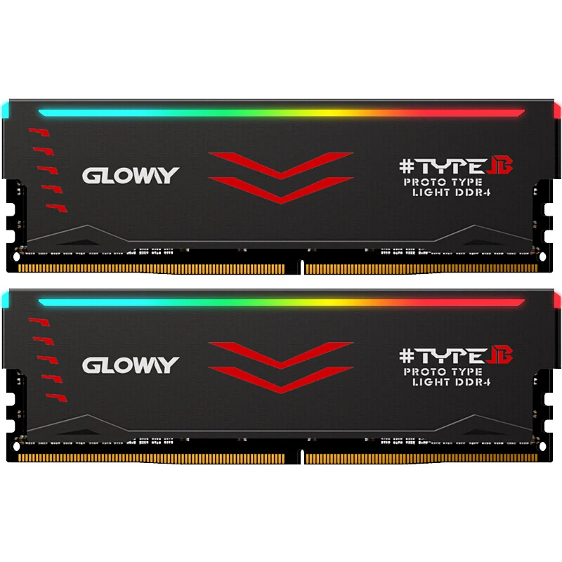  Gloway DDR4 8gb*2 16gb 3000mhz RGB RAM for gaming desktop memoria ram Type B series
