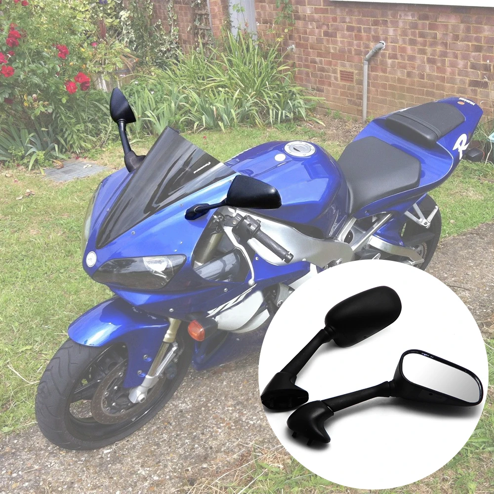Зеркало мотоциклетное заднего вида для Yamaha R1 1998 99 2000 2001 и R6 1999 2005 R6S 2006 2007 2008|r1 phone|r6