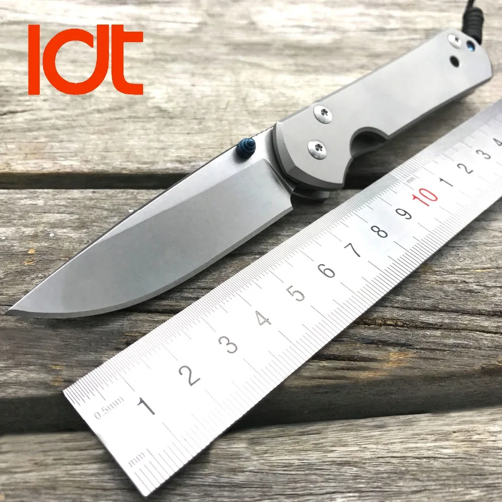 

LDT Small Sebenza 21 Folding Knife D2 Blade Titanium TC4 Handle Knives Camping Hunting Tactical Pocket Knife Outdoor EDC Tools