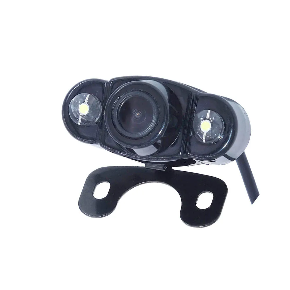

General HD Night Vision Car Reversing Camera Ultra-Wide-Angle Reverse Image Frog Eyes Free Punch Plug-in