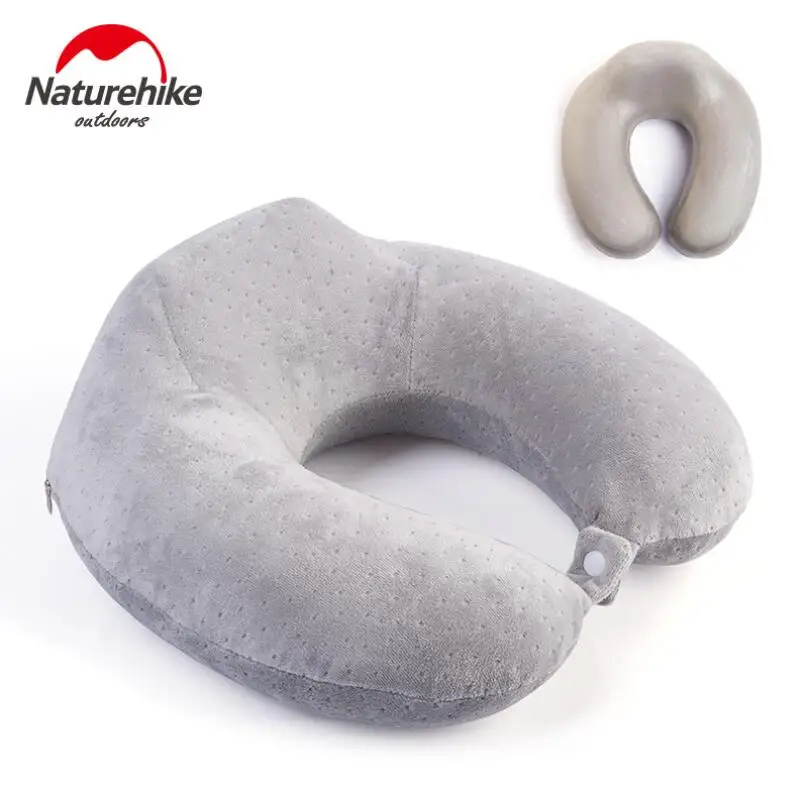 Online NatureHike Outdoor Perjalanan Tikar Mobil Pesawat Perjalanan Keperawatan Leher Tidur Kasur Memory Foam Bantal Bantal 325G NH15T089 Z