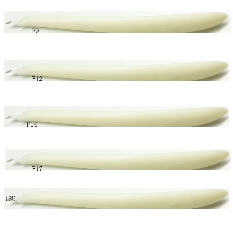 

Disposable Eyebrow Microblading Manual Pen With Needle Permanent Makeup F9/12/14/17/18U Blades Sterile Microblades Pen