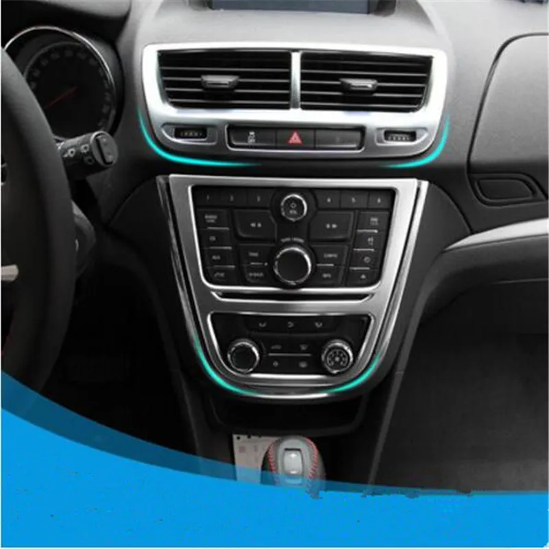 Панель управления центральной консоли из нержавеющей стали для buick encore OPEL VAUXHALL