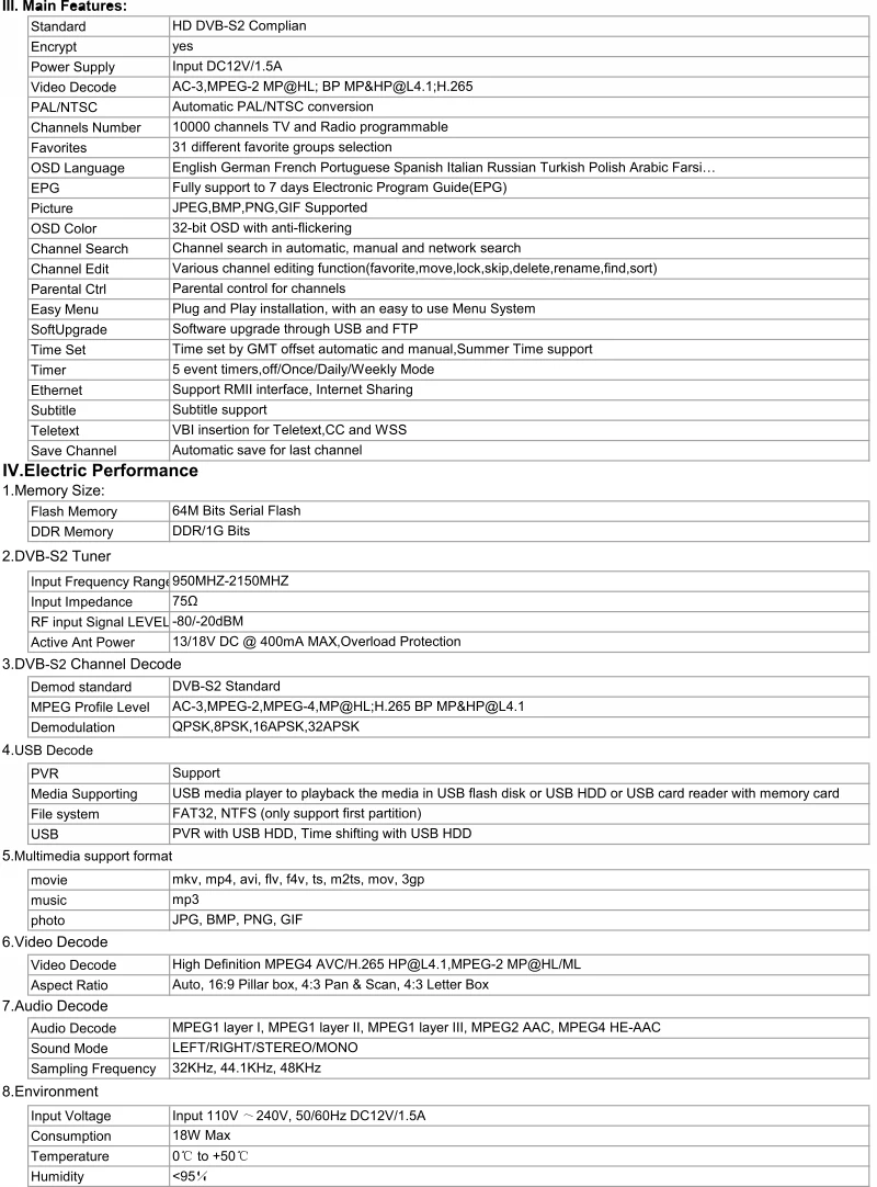 GTmedia V8 NOVA DVB-S2 цифровой спутниковый приемник с 1 год cccam ...