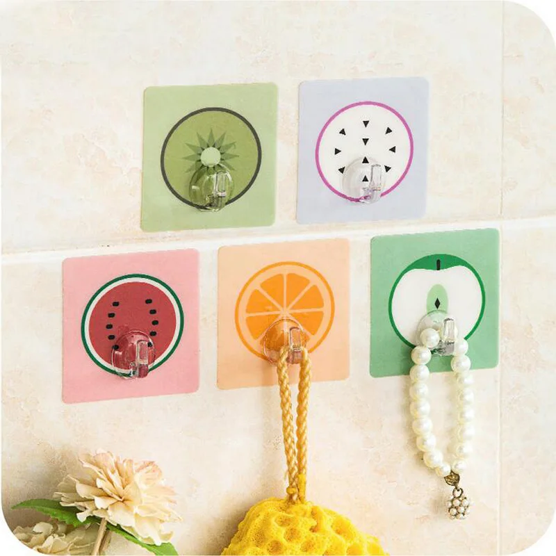 

Unique Multi-purpose Hook Fruits Magnetic Wall-hung Key Fridge Sticker Refrigerator Magnet Hook Door Home Decorations