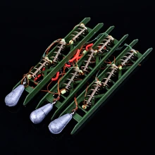 3PCS/lot 15G 20G 25G Excessive High quality Seize Off Capability Fishing hook Explosion Hook With Lead Sinker Fishing Lure Sort out field