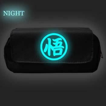 

New Dragon Ball Pencil Case Goku Students Boys Girls Makeup Bags Fashion Cute Kids Teens Gifts Daily Large Capacity Pen Holder