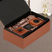 Zhai Langhammer fragrant incense disc TZ mahogany music box of high grade creative sandalwood incense burner