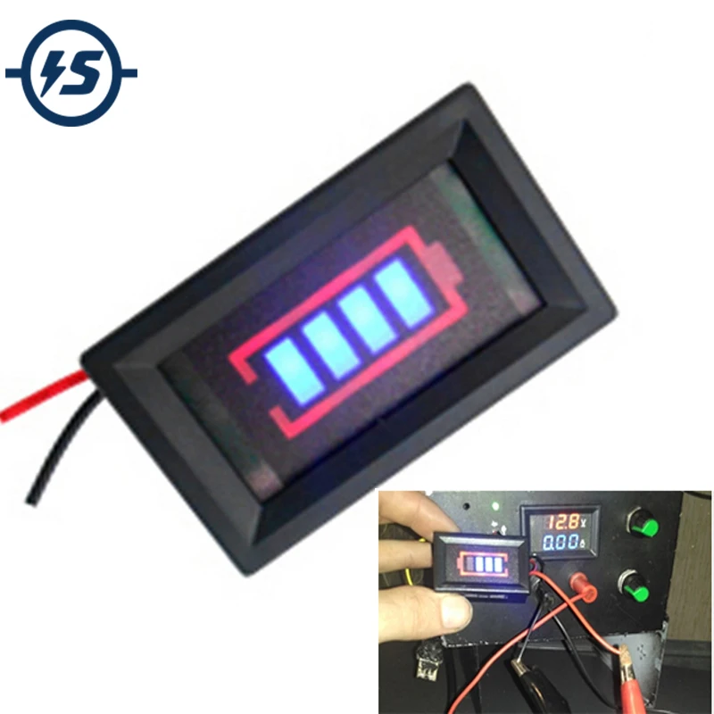 12V-60V//72 V plomb-acide batterie Tension Voltmètre Moniteur compteur Précis