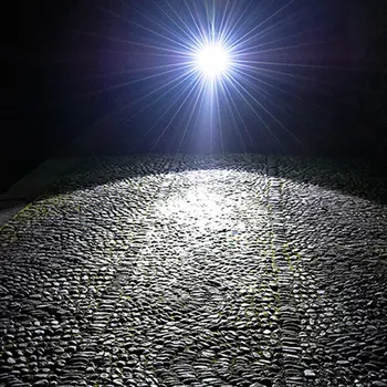 

Telescopic LED Emergency Self Defense Zoom Flashlight Torch Lifesaving Hammer Aluminum Alloy ED-shipping