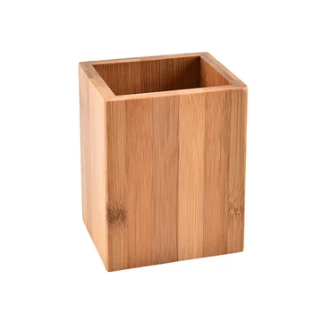 

1 Pc Cutlery Storage Holder Box Kitchen Bamboo Tableware Drying Canister Storage Bucket Chopsticks Organizer