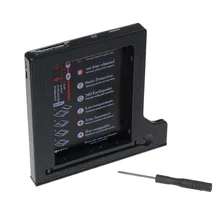 Лидер продаж жесткий диск 1 ТБ 2nd HDD Caddy SATA 2," чехол для SSD, HDD для ноутбука ODD DVD/CD-ROM Optibay