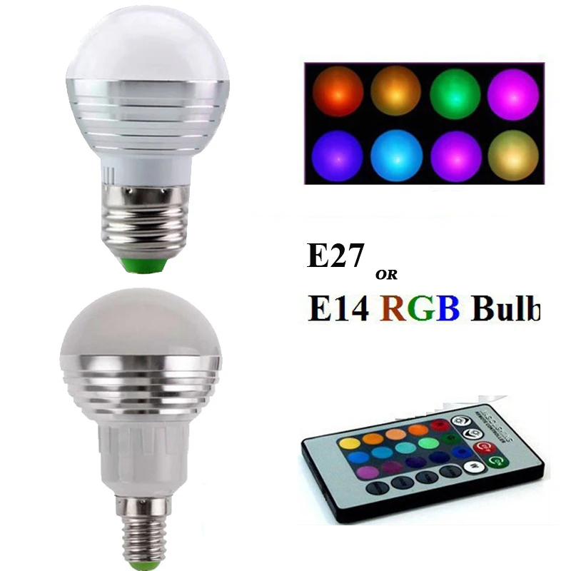 Lâmpadas Led e Tubos cores Base Tipo : E27 E14 Gu10