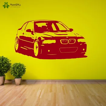

YOYOYU BMW M3 Series Car Vinyl Wall Sticker For Car Fans Decal Salon Living room Bedroom Decoration Art Poster YO479