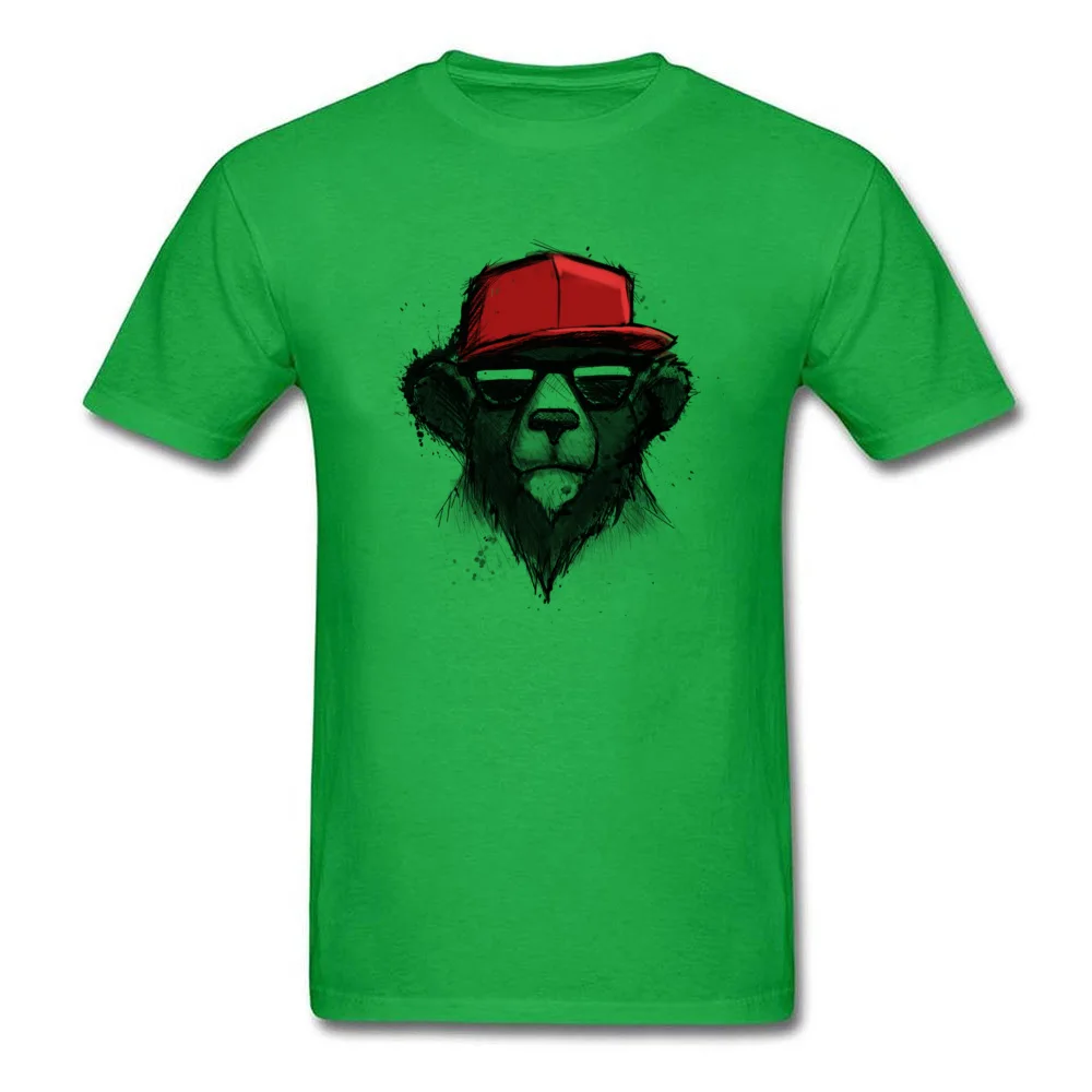 Cheap Male Top T-shirts Dope Bear 3D Printed Tees Pure Cotton Short Sleeve Classic Tee-Shirts O Neck Drop Shipping Dope Bear green