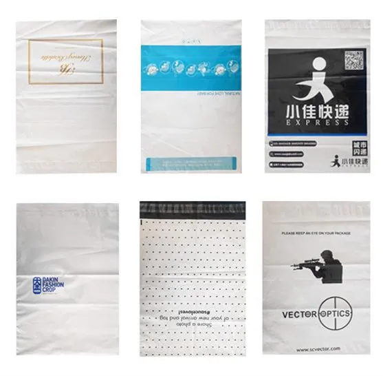 

[wanben] 50pcs/lot Customized printing express package waterproof plastic clothing packaging bag transport packaging