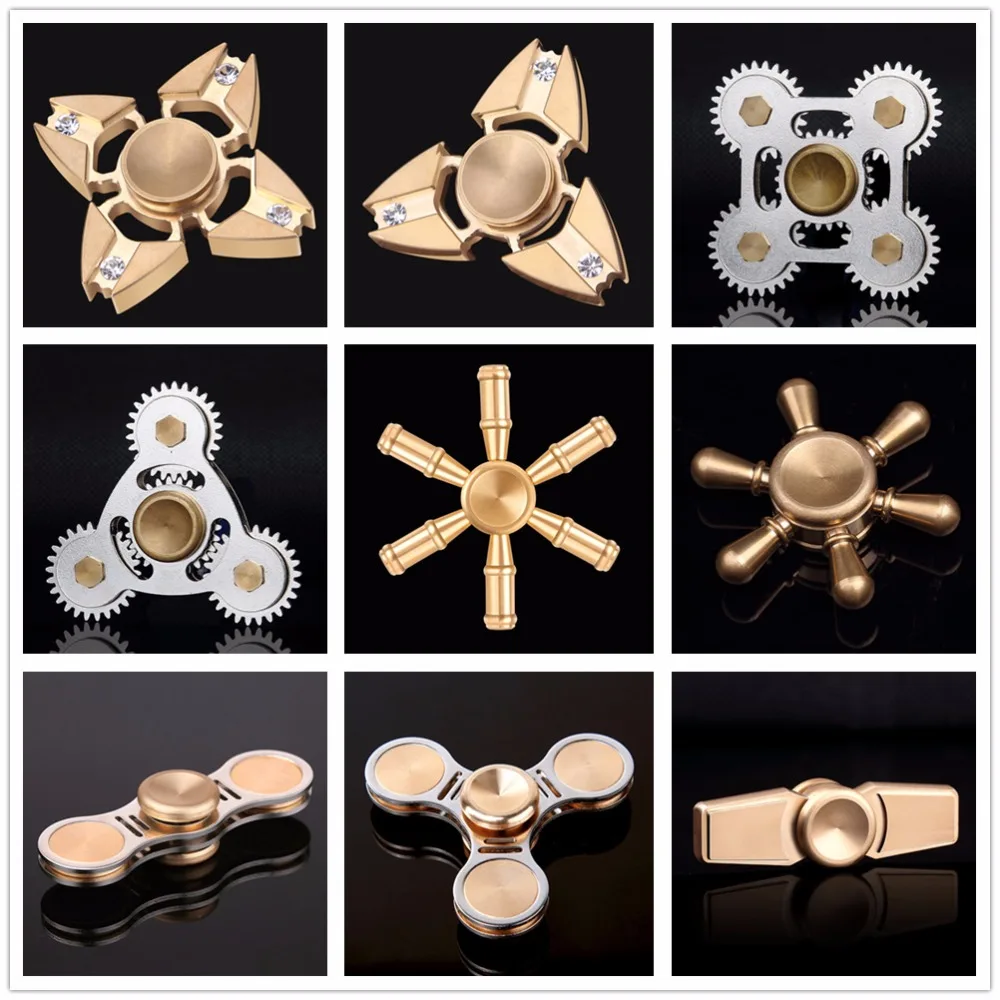 

DODOELEPHANT Fidget Spinner Metal Finger Spinner Hand Spinner Spin With Metal Box Relieve Stress Focus Toy