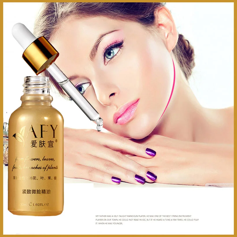 

AFY 4D Thin Face Firming Essential Oil 10ml Anti Cellulite Body Slimming Oil Removing Double Chin Fat Burning Weight Loss Slim
