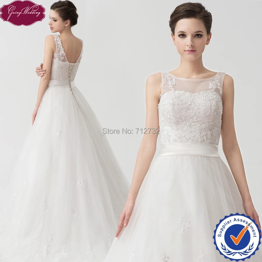 Goingwedding Real Ball Gown 2014 Wedding Dresses Online Ebay