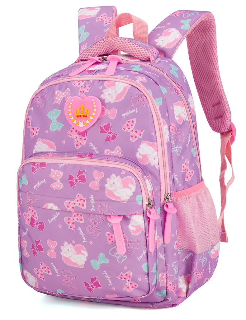 Горячая Распродажа, школьные сумки, Детские рюкзаки, новая Студенческая сумка, простой брызгозащищенный рюкзак с милым принтом, рюкзак из трех предметов