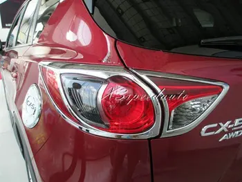 

ABS Plastic Car Styling Tail Rear Light Cover Trim For Mazda CX-5 2011-2016