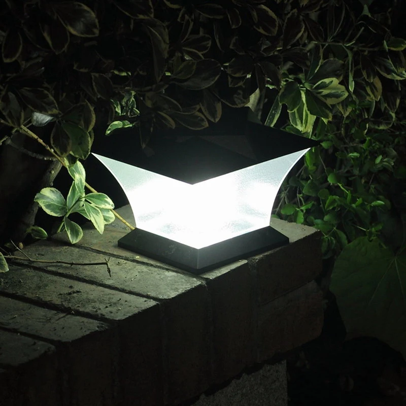 

Outdoor Garden Solar Light Led Solar Lights 18 LED Waterproof Pillar Garden Lawn Landscape Decoration Lamp For Home Corridor