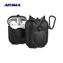 Soft Silicone Case Cute For Airpods Air Pods Shockproof Earphone Protective Cover Waterproof for iPhone 7 8 X Headset