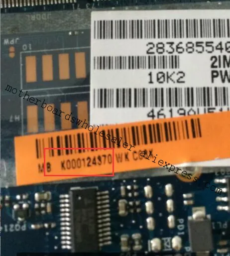 Материнская плата для Toshiba Satellite C660 модель K000124370 HM65 100% протестирована | Компьютеры