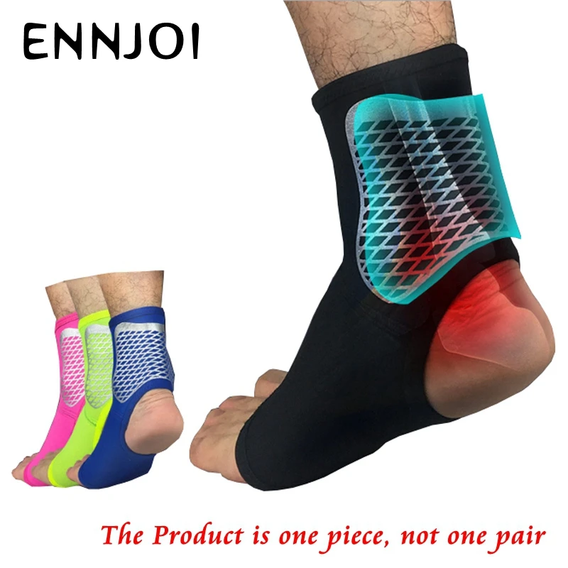 

one 4 Color Elastic Fiber Safety Ankle Support Gym Running Protection Accessory Ankle Brace Band Guard Sport Foot Bandage