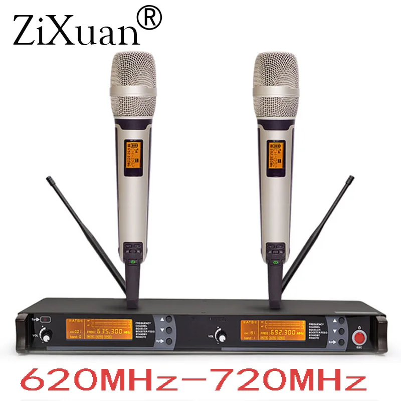 620 720MHz KTV karaoke stage performance microphones skm9000 handhold