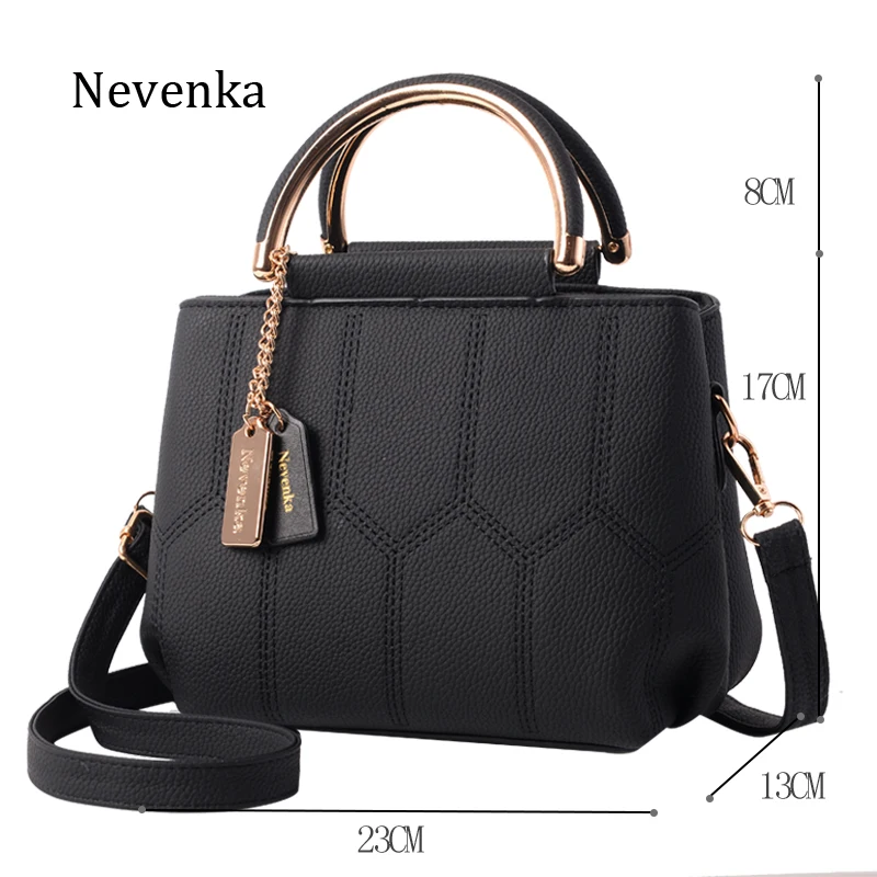 Nevenka Женская сумка Pu кожа высокого качества сумка Lady Evening Bags Pendant Женская марка Messenger Сумки дизайн Tote Sac