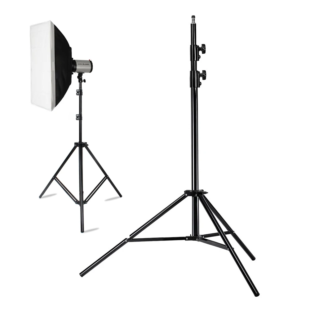  Professional Portable Studio Adjustable Soft Box Flash Continuous Light Stand Tripod for Flashes Ph