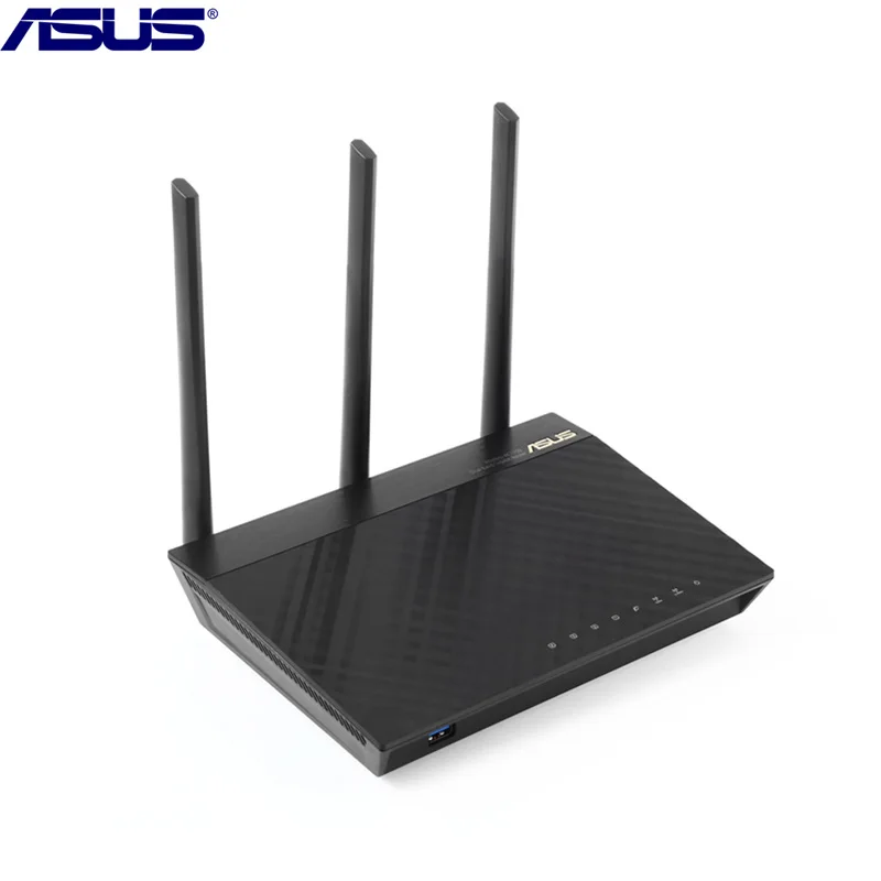 ASUS RT AC66U 1750 Мбит/с Беспроводной WI FI маршрутизатор B1 двухдиапазонный Wi 3x3 AC1750 4