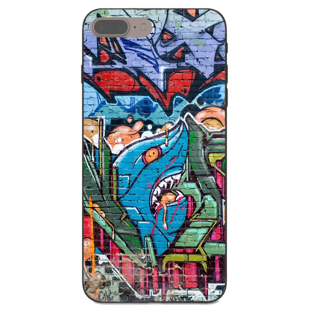 Чехол с рисунком рыбы акулы для Samsung Galaxy A3 A5 A6 A6s A7 A8 A9 Star Plus 2016 2017 2018 Мягкий