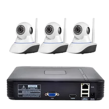 4CH Wireless NVR Kit 720P HD Indoor IP Video Security Camera System Waterproof IR Night Vision WIFI Surveillance System