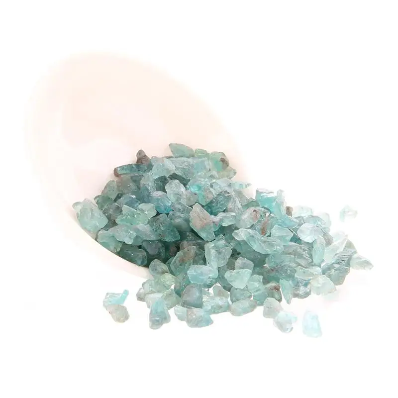 WINOMO 5-10mm 100g Tourmaline Small Tumbled Chips Crushed Stone Healing Reiki Crystal Jewelry Making Home Decoration