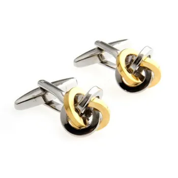 

Siver Gold Knots Cufflink Cuff Link 15 Pairs Wholesale Free Shipping