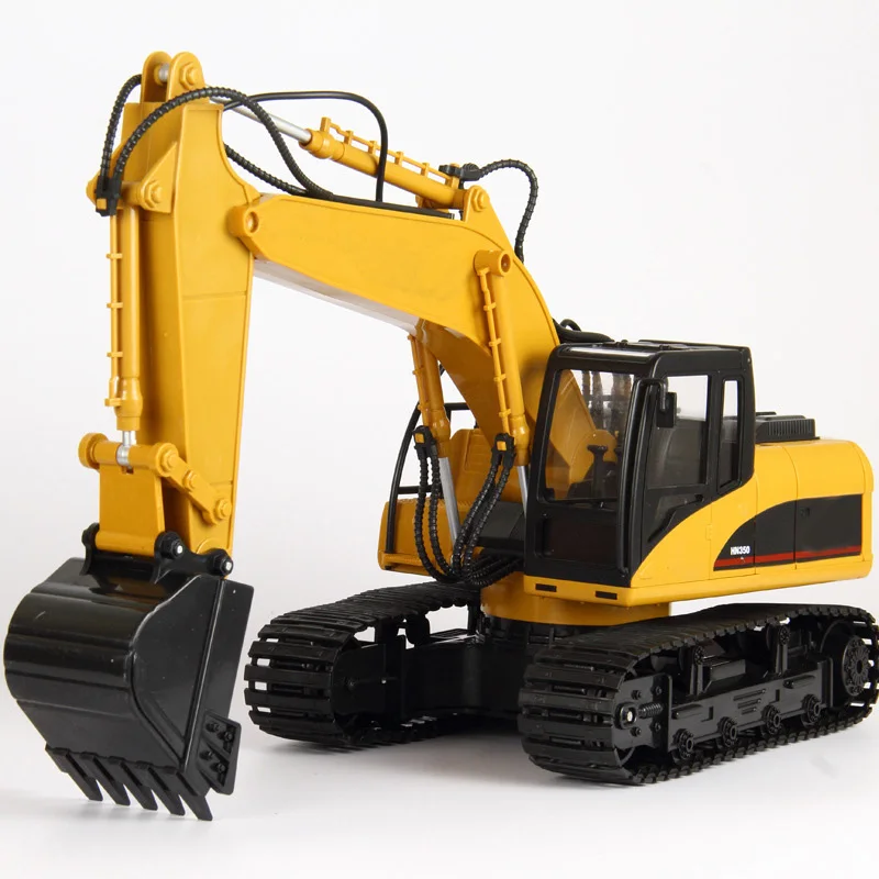 

15 Channel 2.4G 1/14 RC Excavator Truck Toy Remove Control Construction Vehicle Boy Gifts RC Engineering Car Tractor Brinquedos