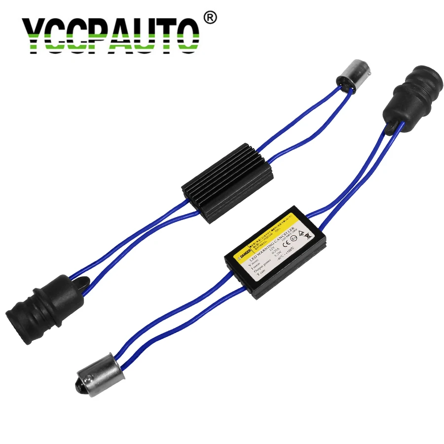 

2Pcs Ba9s T4W H6W LED Decoder Ba9s Turn T10 W5W LED Canbus Cable OCB Load Resistor 12V Car LED Warning Canceller NO Error