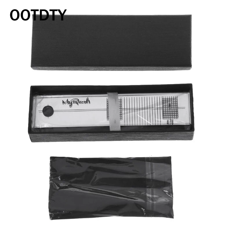

Turntable Phono Phonograph Cartridge Adjustment Ruler Calibration Gauge LP Stylus Alignment Protractor Tool Mirror Azimuth Compe